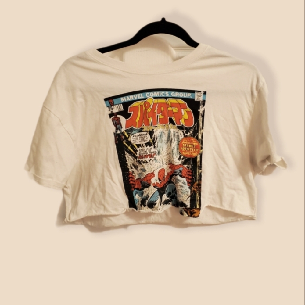 Marvel comics croptop